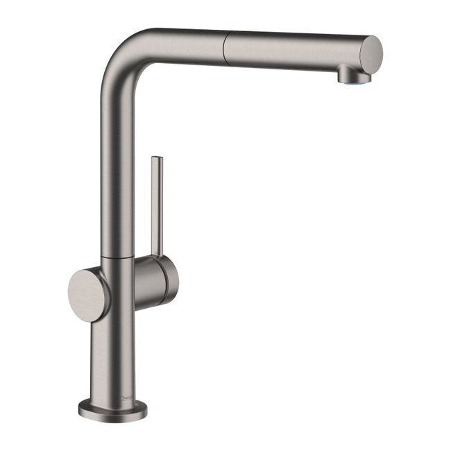 Hansgrohe Gunmetal keukenkraan HansgroheTalis M54 met uittrekbare uitloop