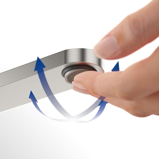 Axor Starck keukenkraan uittrekbare kraanuitloop, eenhendel,  chroom