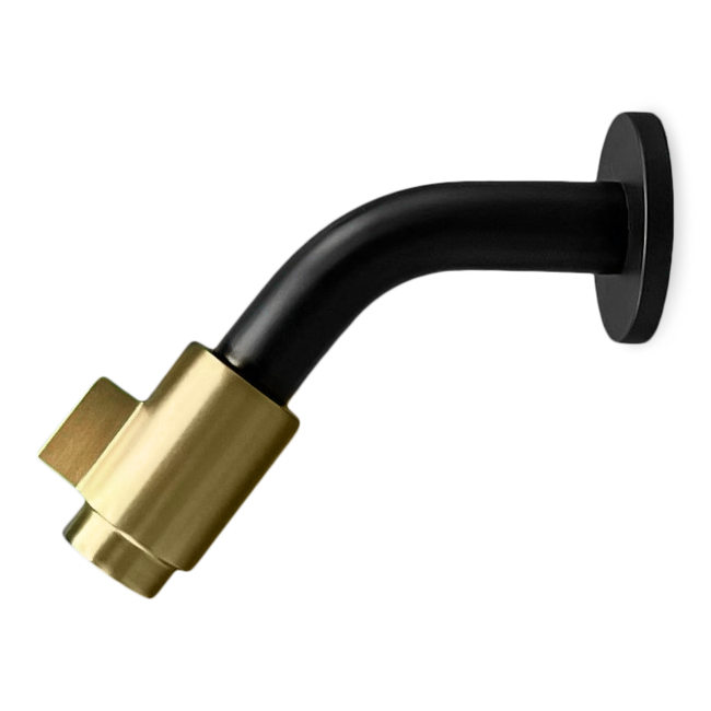 Como Fonteinkraan wand BLACK’N ROSES. 10 cm uitloop, 1/2” buitendraad aansluiting.