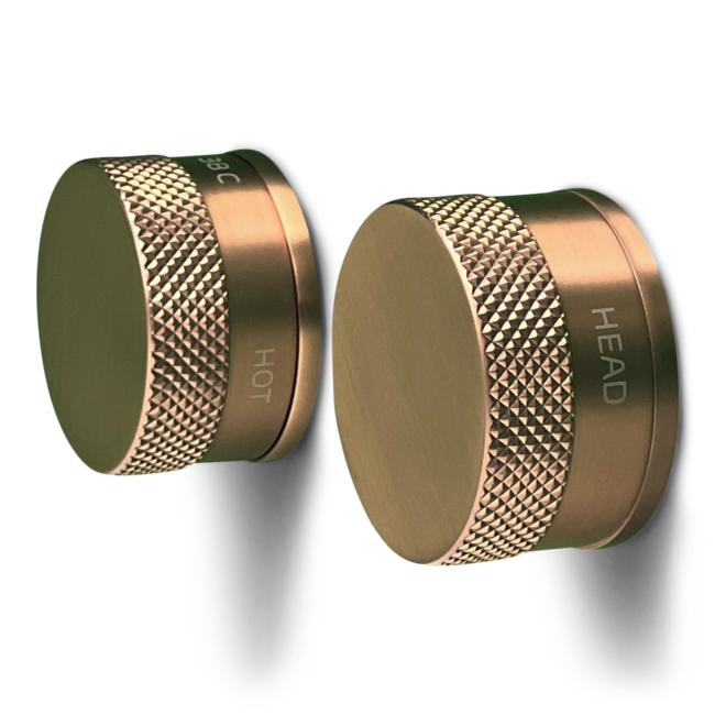 Como inbouw doucheset mood 60 rose goud met 30 cm hoofddouche in rose goud compleet set