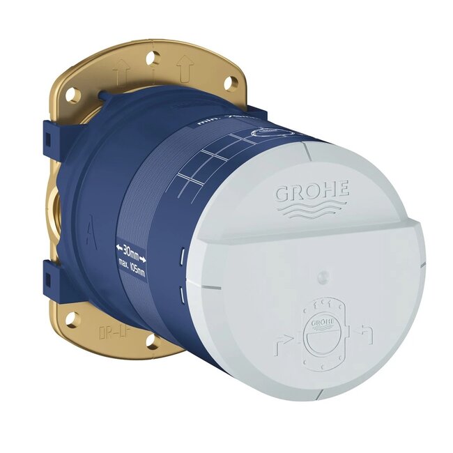 Grohe Grohtherm Smartcontrol Comfortset hard graphite UP met Rainshower 310 SmartActive, vierkant