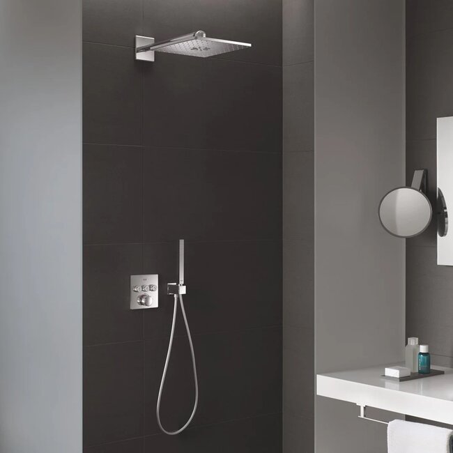 Grohe Grohtherm Smartcontrol Comfortset chroom UP met Rainshower 310 SmartActive, vierkant