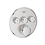 Grohe Grohtherm Smartcontrol Comfortset douchesysteem met Mood 60 2 functie hoofddouche. Rond