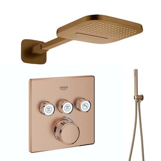 Grohe Grohtherm Smartcontrol Comfortset warm sunset