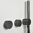Como Mood 60 Plus 2-weg douchekraan in gunmetal met handdouche set