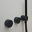 Como Douchekraan zwart Mood 60 Plus met handdouche set-2 weg