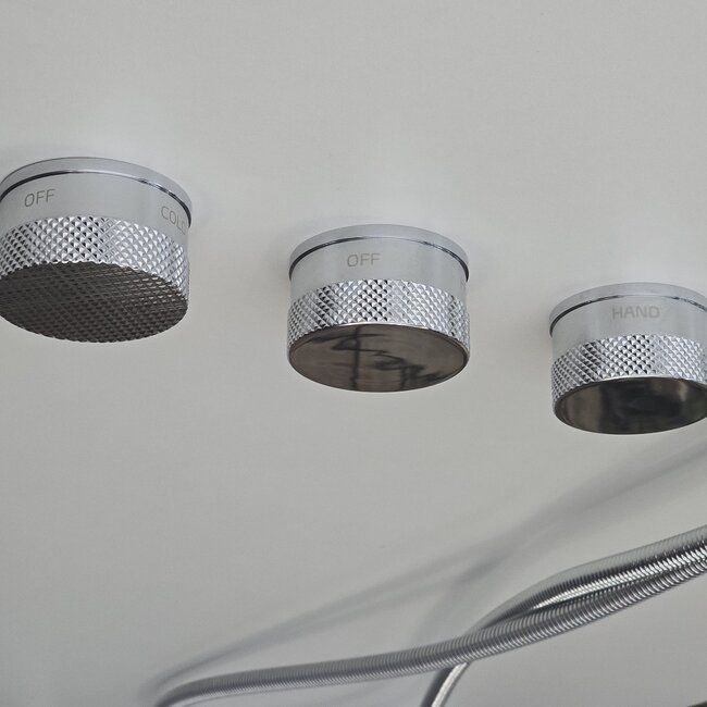 Como Mood 60 Plus inbouw douchekraan chroom, thermostaat - 3 weg