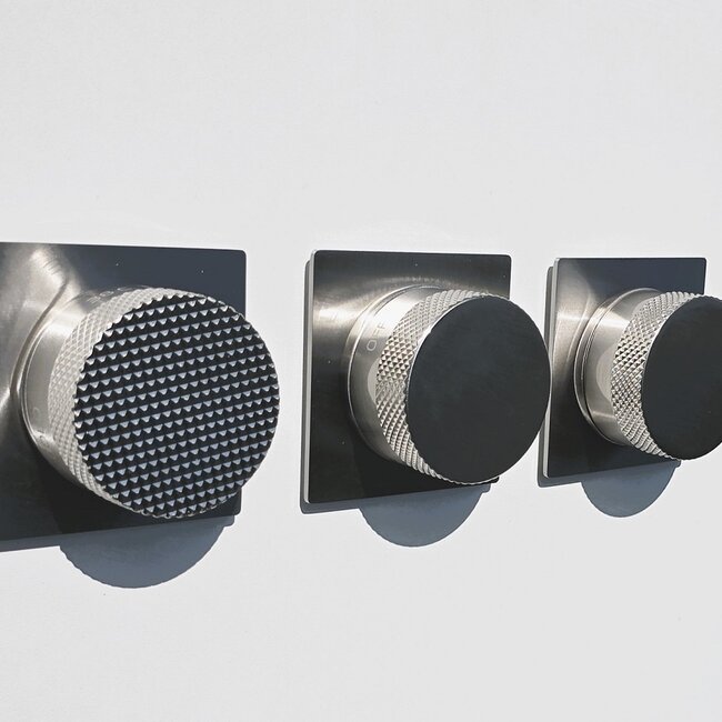 Como Mood 60 Plus inbouw douchekraan chroom, thermostaat - 3 weg