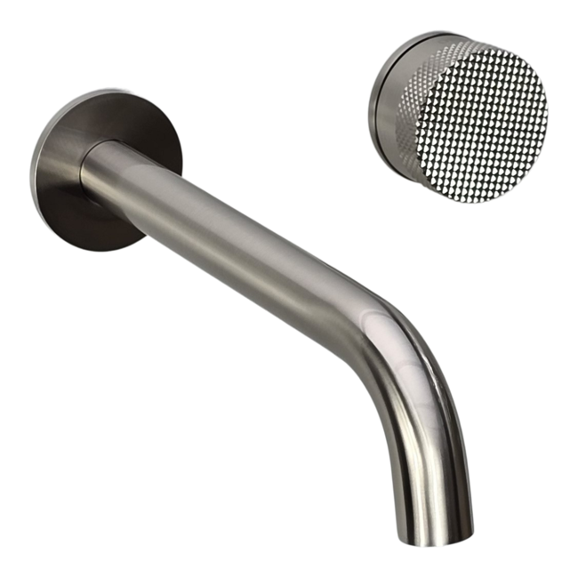 Como Inbouw wastafelkraan  Mood60 Plus nikkel, waterbesparend.