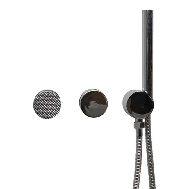 Como Inbouw Doucheset Mood 60 Plus chroom et 30 cm hoofddouche-2 varianten