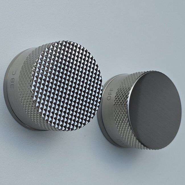 Como Inbouw douchekraan nikkel Mood 60 Plus 2 weg inbouwthermostaat met 2 varianten