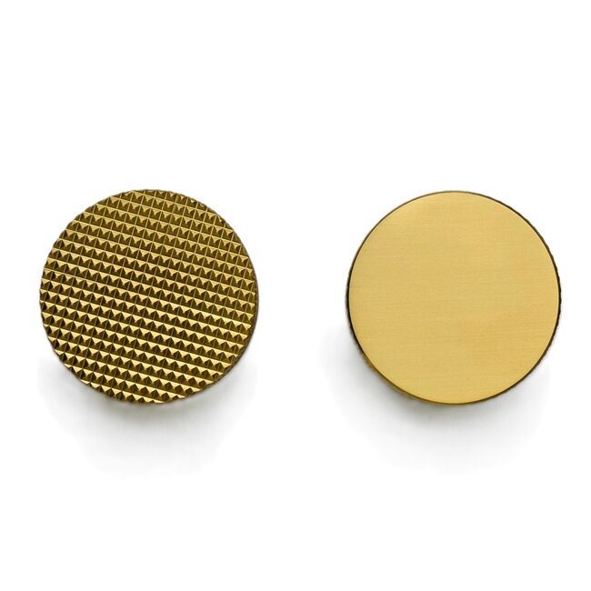 Como Gouden badkraan thermostaat inbouw, Mood 60 Plus met inbouwdeel.