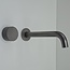 Como Inbouw wastafelkraan gunmetal Mood 60 Plus, waterbesparend.