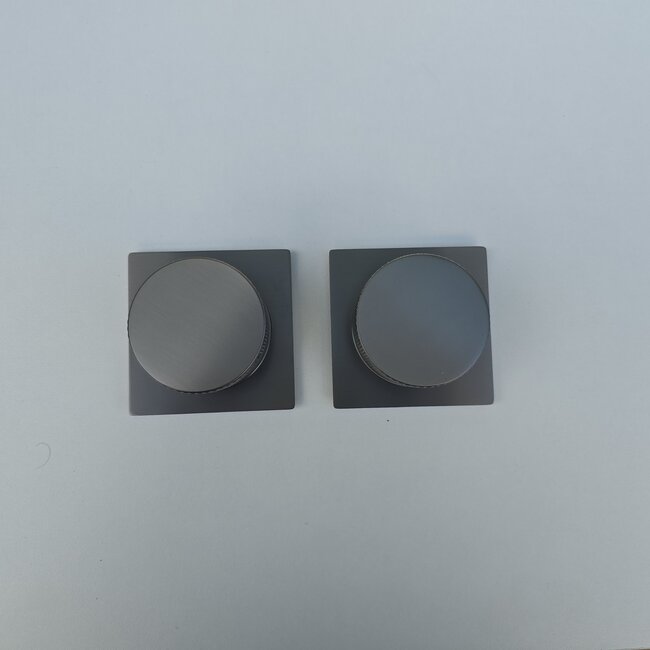 Como Gunmetal inbouw badkraan thermostaat, Mood 60 Plus met inbouwdeel-2 varianten