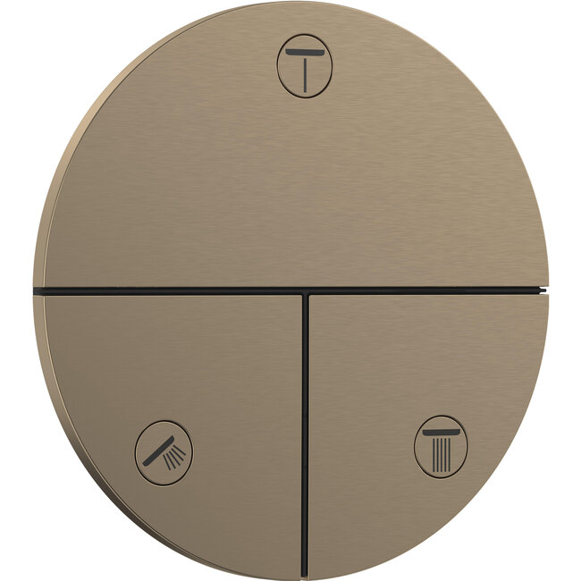 Hansgrohe ShowerSelect comfort s douchemengkraan 3 functies 5 varianten, rond