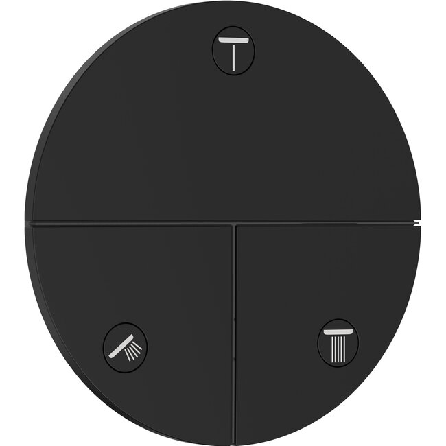 Hansgrohe ShowerSelect comfort s douchemengkraan 3 functies 5 varianten, rond