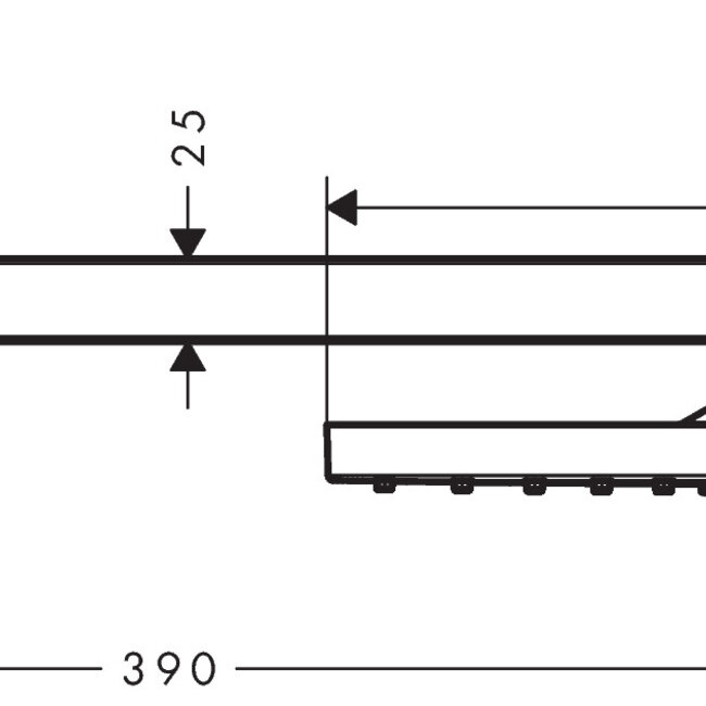 Hansgrohe Raindance E - Hoofddouche E 300 met douchearm in 5 kleuren