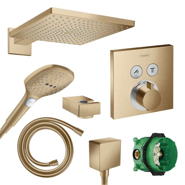 Hansgrohe Shower Select  Inbouw doucheset geborsteld bronze