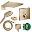 Hansgrohe Shower Select  Inbouw doucheset geborsteld bronze