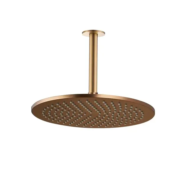 Como Gouden regendouche inbouw Mood 60 Plus met plafond douchekop. Compleet set