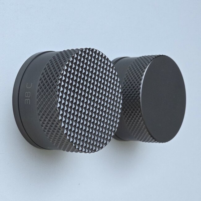 Como Mood 60 gunmetal regendouche inbouw met plafond douchekop. Compleet set