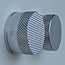 Como Regendouche set plafond Mood 60 Plus, chroom met 30 cm douchekop.