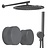 Doucheset gunmetal
