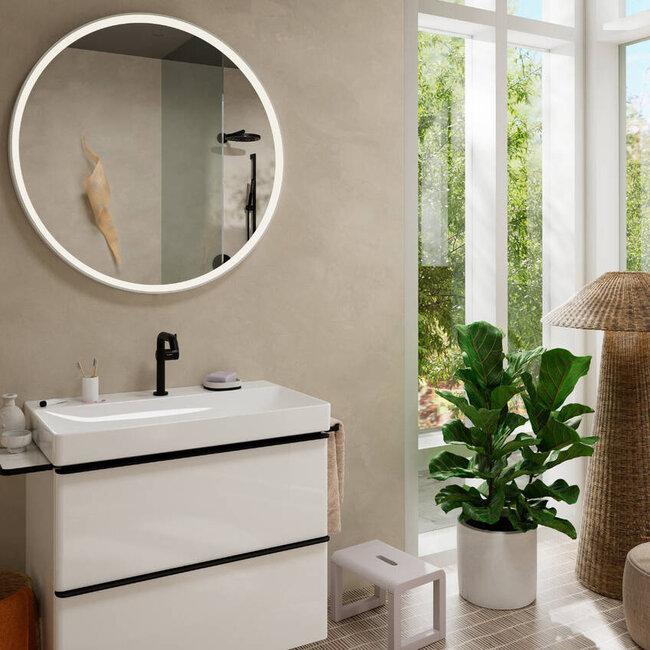 Hansgrohe Tecturis S  150 Fine CoolStart wastafelkraan verlaagd -matzwart