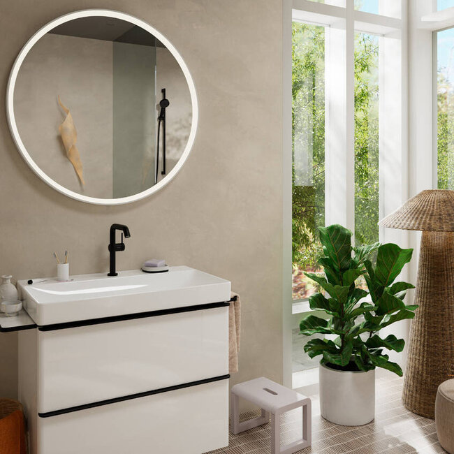 Hansgrohe Tecturis S 210 Fine CoolStart wastafelkraan verhoogd -zwart