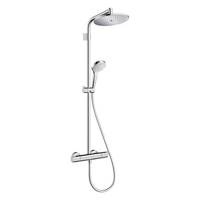 Hansgrohe Croma Varia Top Regendoucheset Chroom in aanbieding