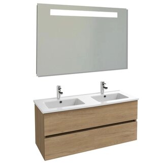 Sanitear Tolbiac 120cm badkamermeubelset eiken