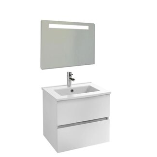 Sanitear Tolbiac 60cm badkamermeubelset wit