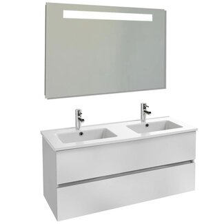 Sanitear Tolbiac 120cm badkamermeubelset wit