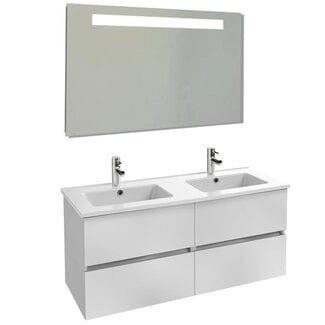 Sanitear Aanbieding badkamermeubelset 120cm  wit