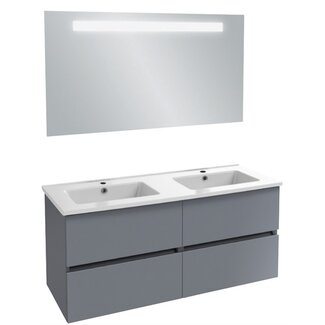 Sanitear Aanbieding badkamermeubelset 120cm  antraciet