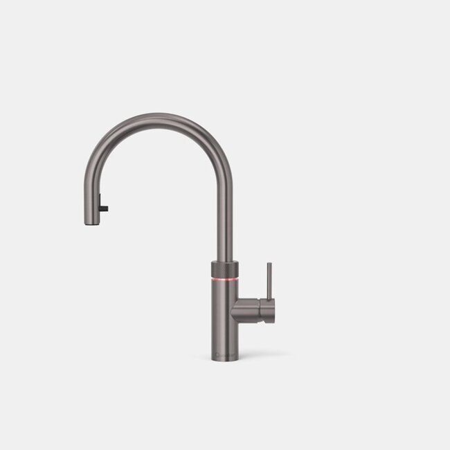Quooker Flex kokendwaterkraan - PRO3 reservoir - draaibare & uittrekbare uitloop - Warm / kokend water - gunmetal