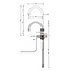 Quooker Nordic Chroom Kokendwaterkraan - Rond