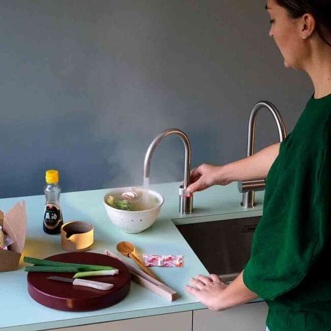 Quooker Quooker Nordic Round PRO3 – Kokendwaterkraan 3L Chroom