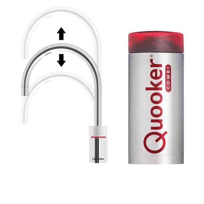 Quooker Quooker Nordic Round PRO3 – Kokendwaterkraan 3L RVS