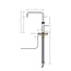 Quooker  Quooker Fusion Square kokendwaterkraan in matzwart met PRO3 reservoir