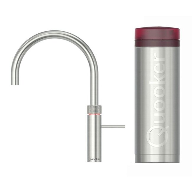 Quooker Quooker Fusion Round RVS 3-in-1 – Kokendwaterkraan met PRO3 Reservoir