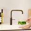 Quooker  Fusion Square gunmetal is een 3-in-1 keukenkraan