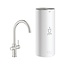 Grohe RED DUO 3-in-1 Kokendwaterkraan (C-uitloop) met 7 Liter Combi Boiler - supersteel