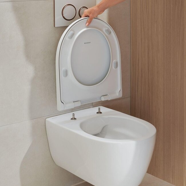 Geberit   UP320 Toiletset met Geberit iCon Rimfree Toilet en Softclose Zitting