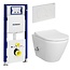 Geberit  UP320  met Vitra Integra wc met bidet compleet pack aanbieding