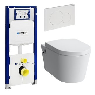 Geberit  Wc met bidet compleet set aanbieding