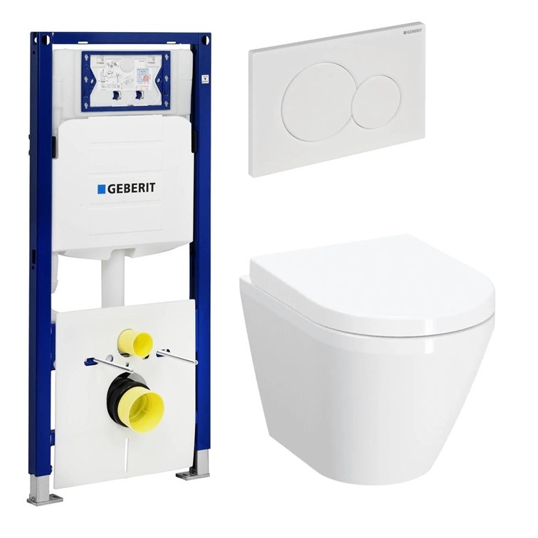 UP320 met VitrA compact toiletset aanbieding - Sanitear