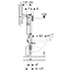 Geberit  Duofix UP320 WC-element met Inbouwreservoir