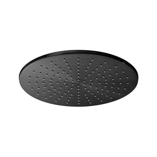 Como Doucheset Mood 60 Zwart – Regendouche 25 cm met Thermostaatkraan -  Plafond