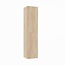 MONDIAZ Beam eiken kolomkast 160cm 2 push-to-open deuren hangend 160cm hoog - washed oak
